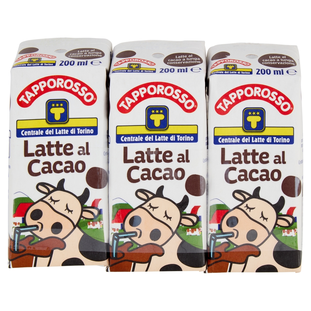 Tapporosso Latte al Cacao 3 x 200 ml